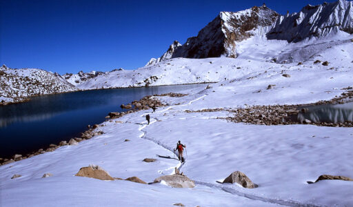 Snowman Treck, crossing Gophu La (pass)