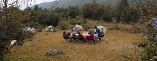 Camp on the Samtengang Trek