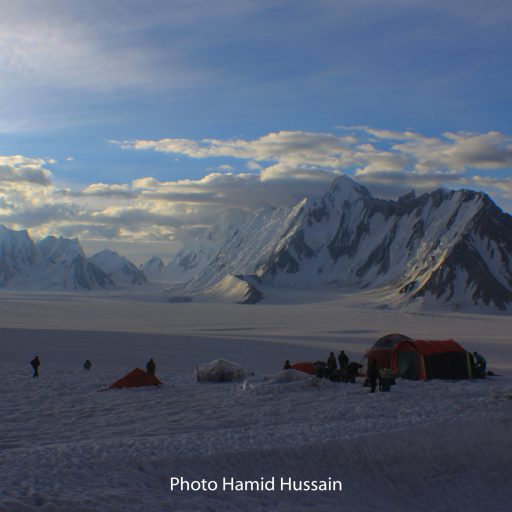 On the Snow Lake Trek / Photo Hamid Hussain, Skardu, Pakistan